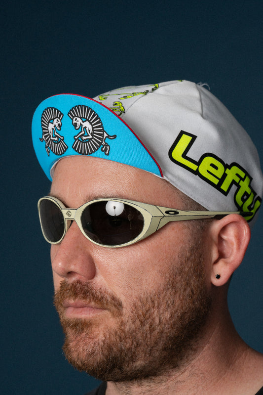 Righty Lefty Three Panel Cycling Cap