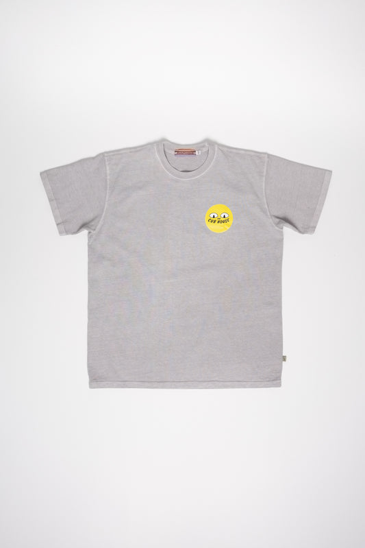 Classic Fit Bikes + Plants Tee Grey