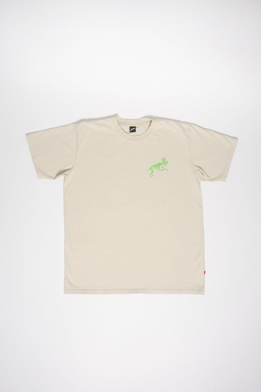 Crown Script Tee Natural