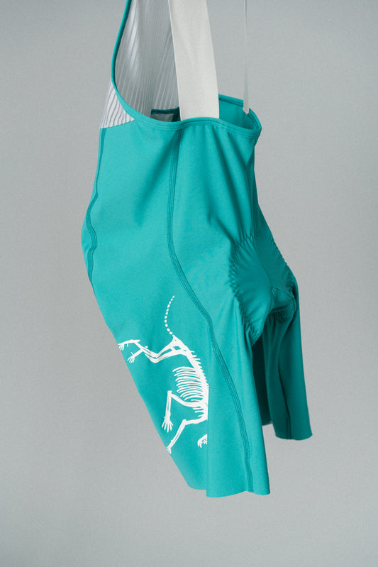Women's über Pro Boney Bib Teal
