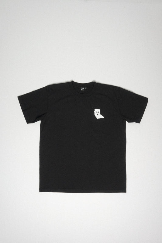 Greetings from California Tee Black