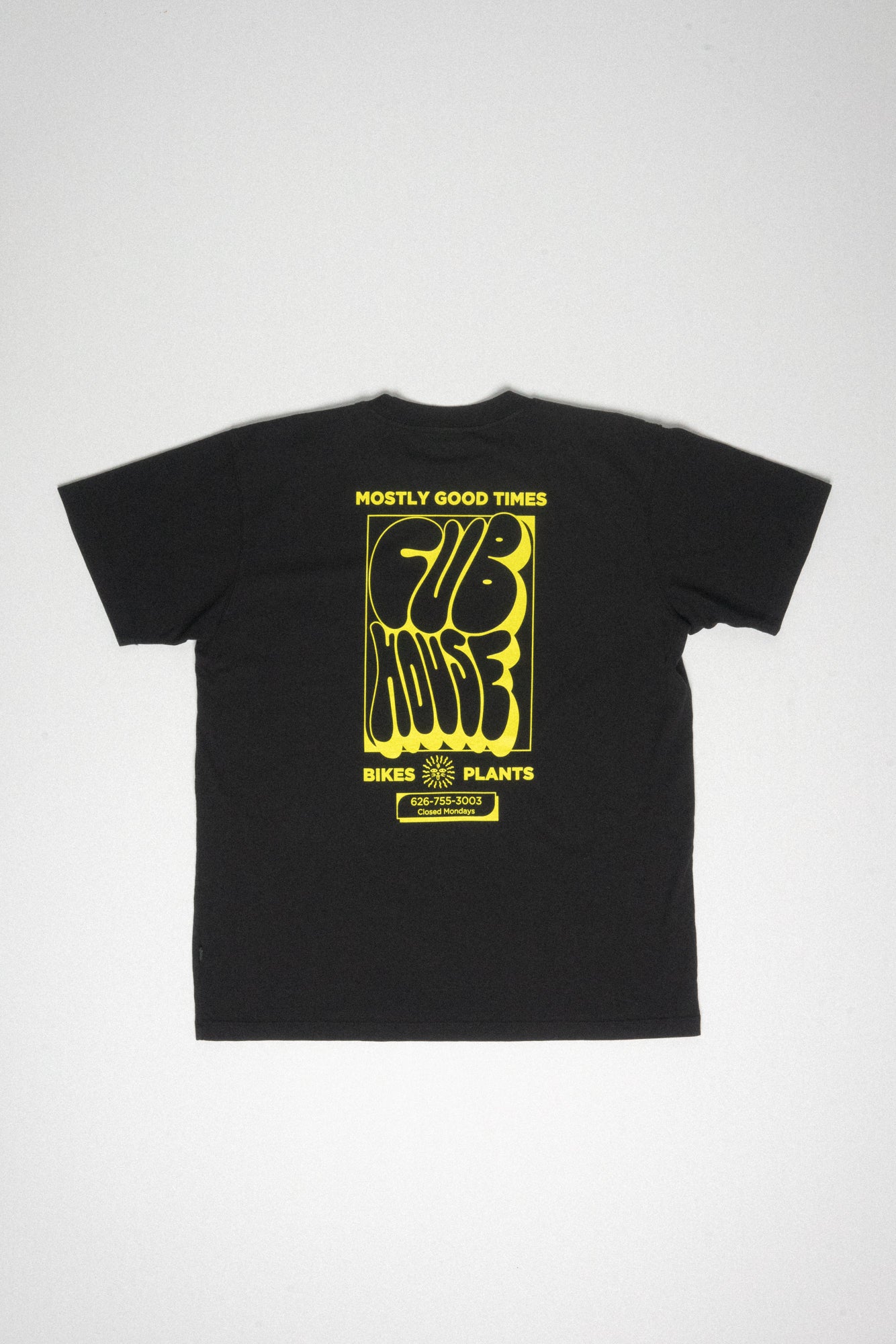 Mostly Good Times Tee Black – Team Dream Bicycling Team