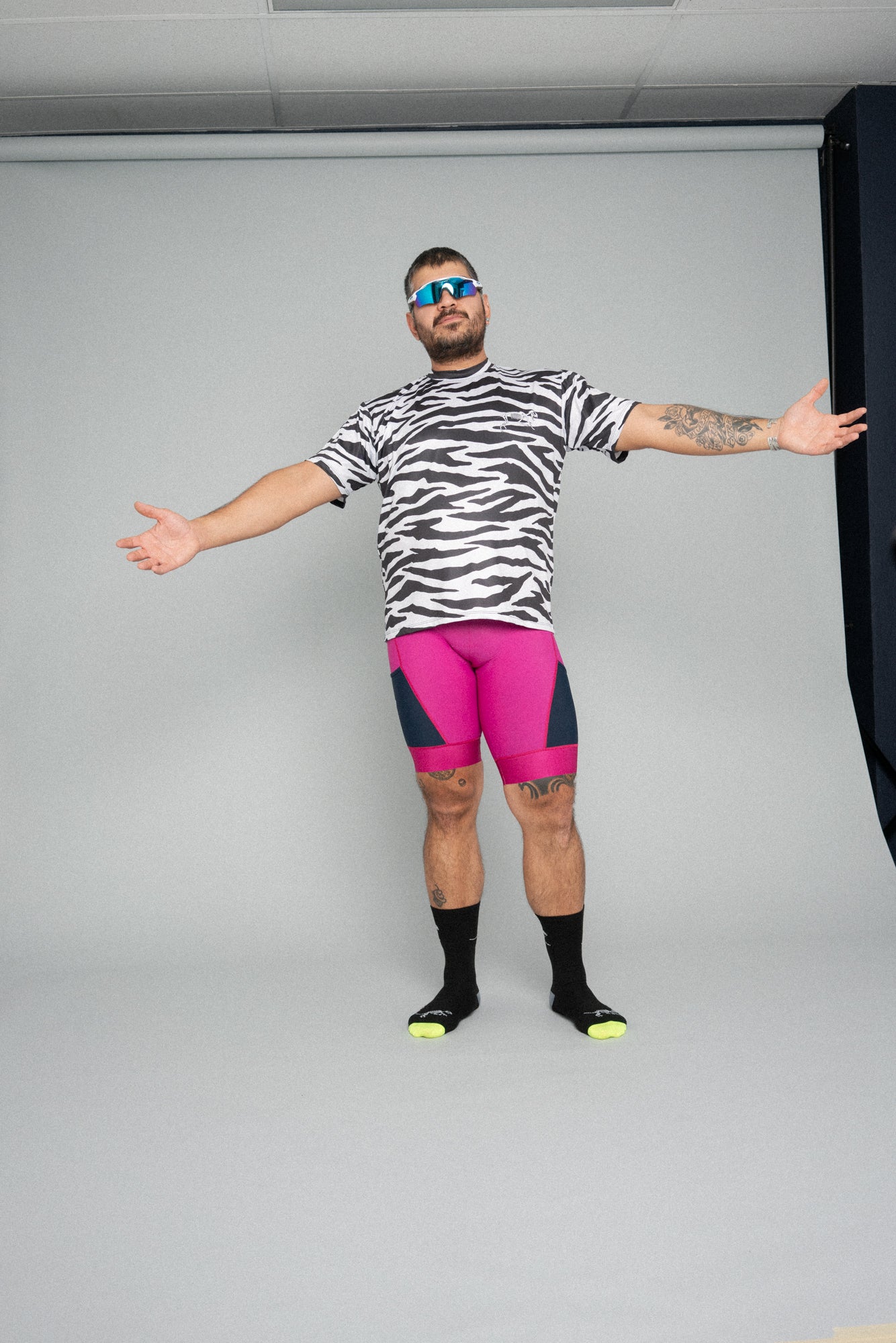 Tigre Blanco Tech Tee