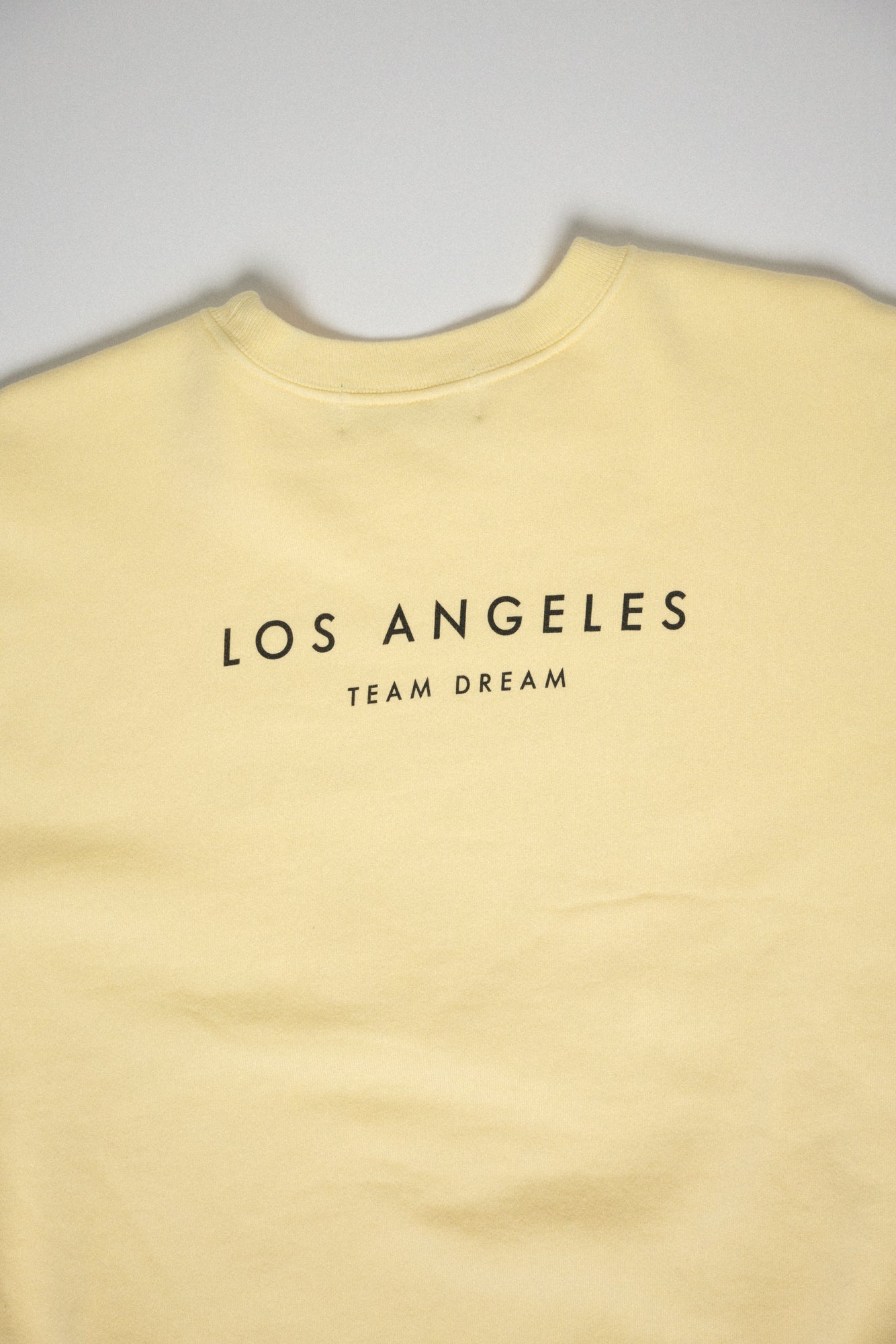Dead Team LA Crewneck Yellow