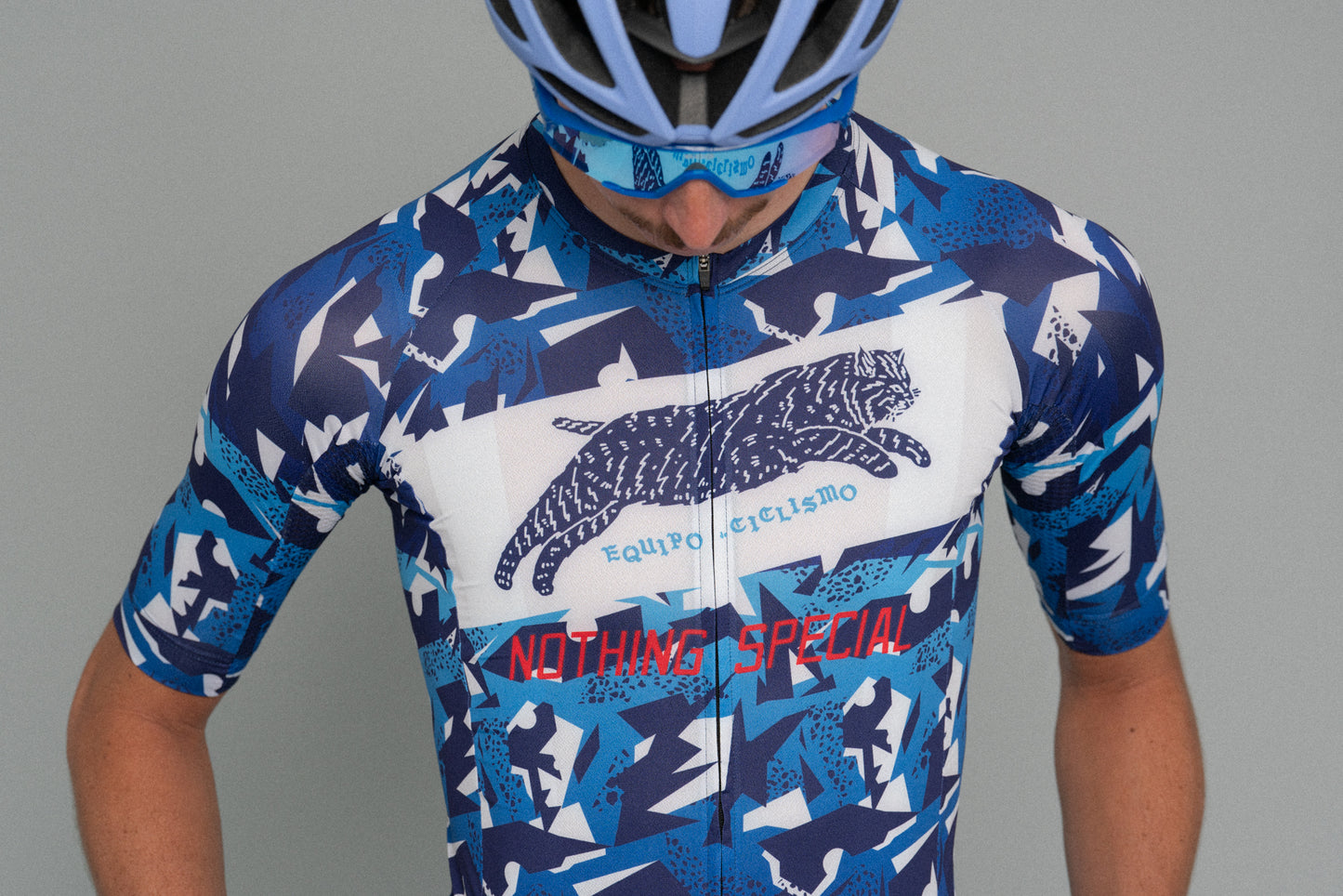 Big Print EOE Jersey Blue