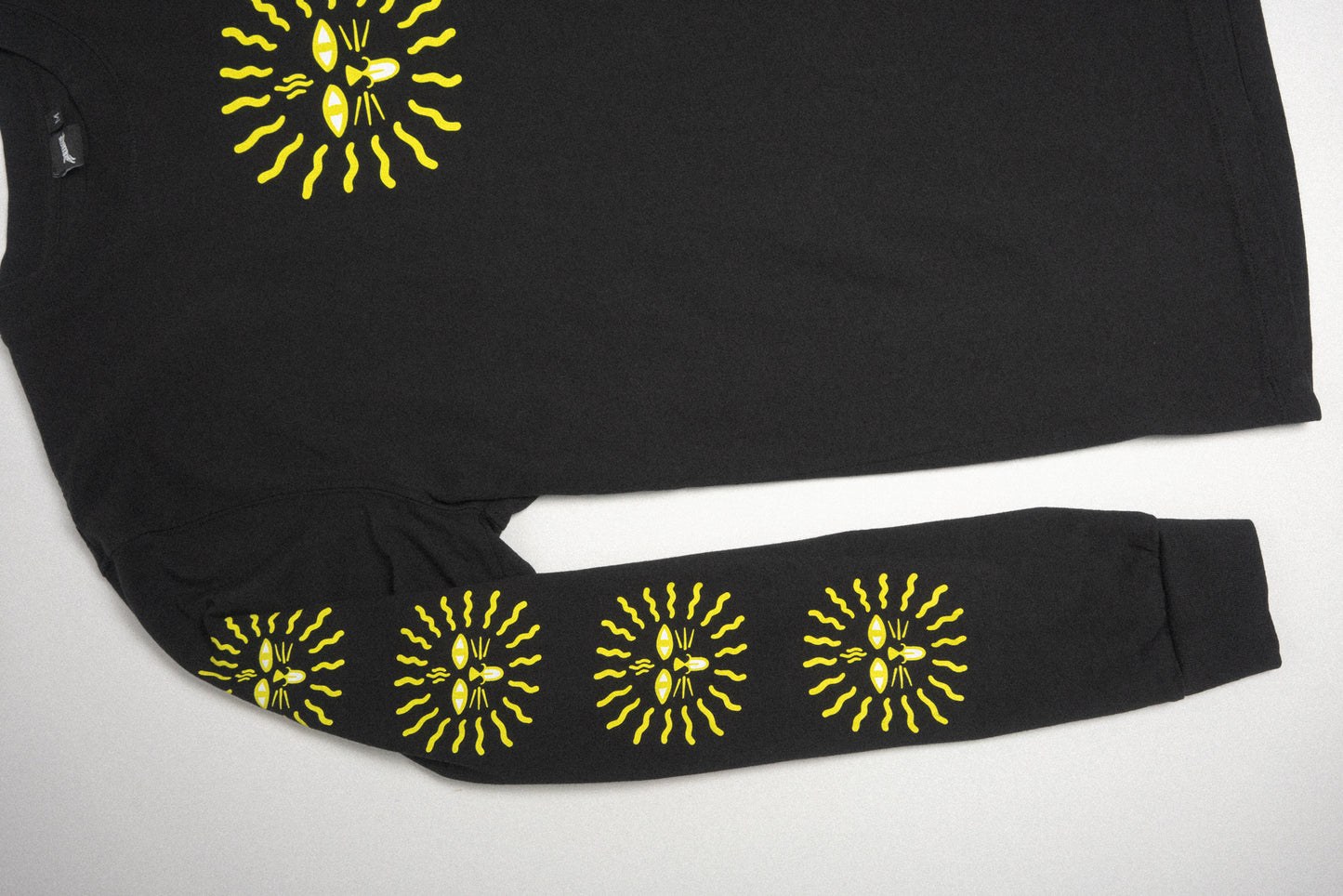 Mostly Good Times LS Tee Black