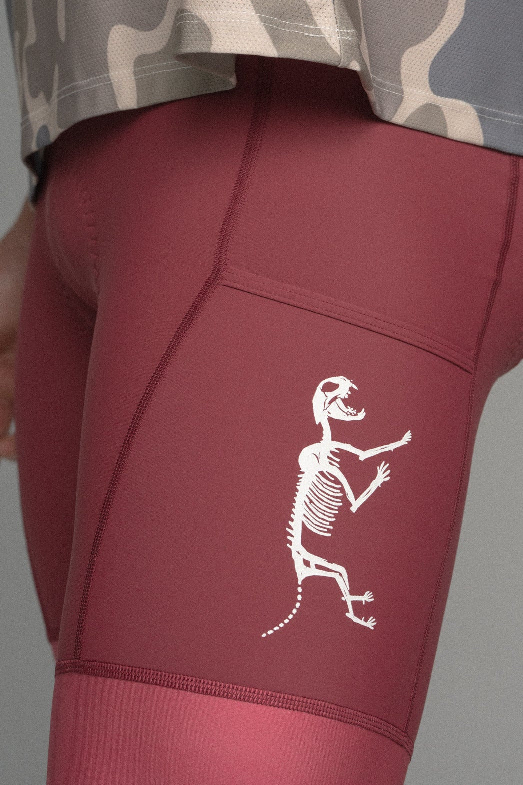 Women's über Pro Boney CARGO Bib Pinot Noir