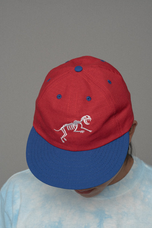 Boney Packable Cap Red/Royal