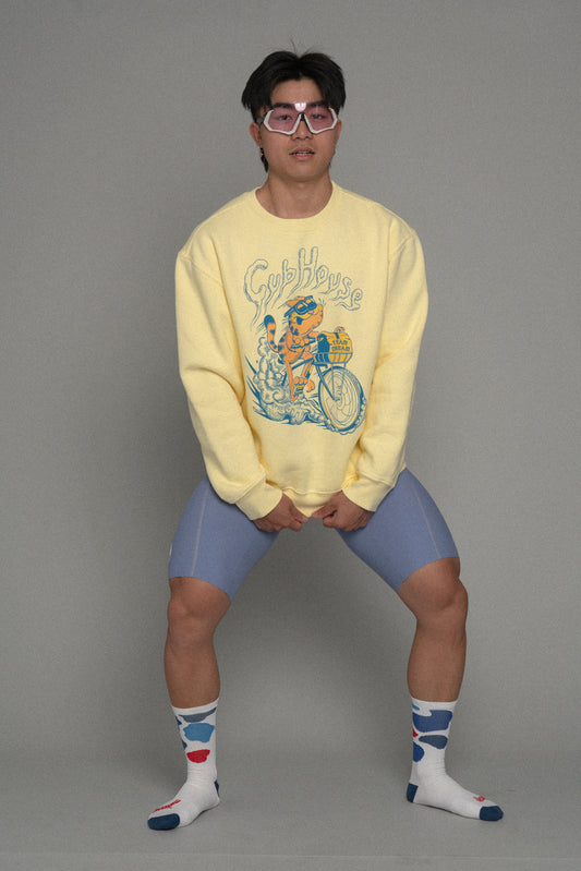 Thicc and Dirty Crewneck Yellow