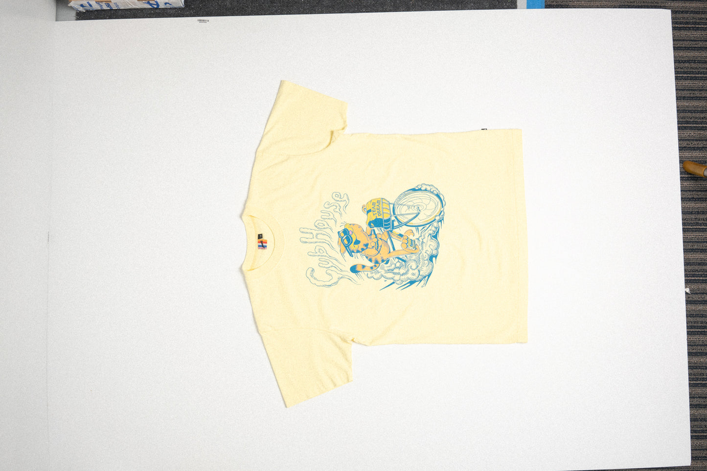 Thicc and Dirty Tee Yellow