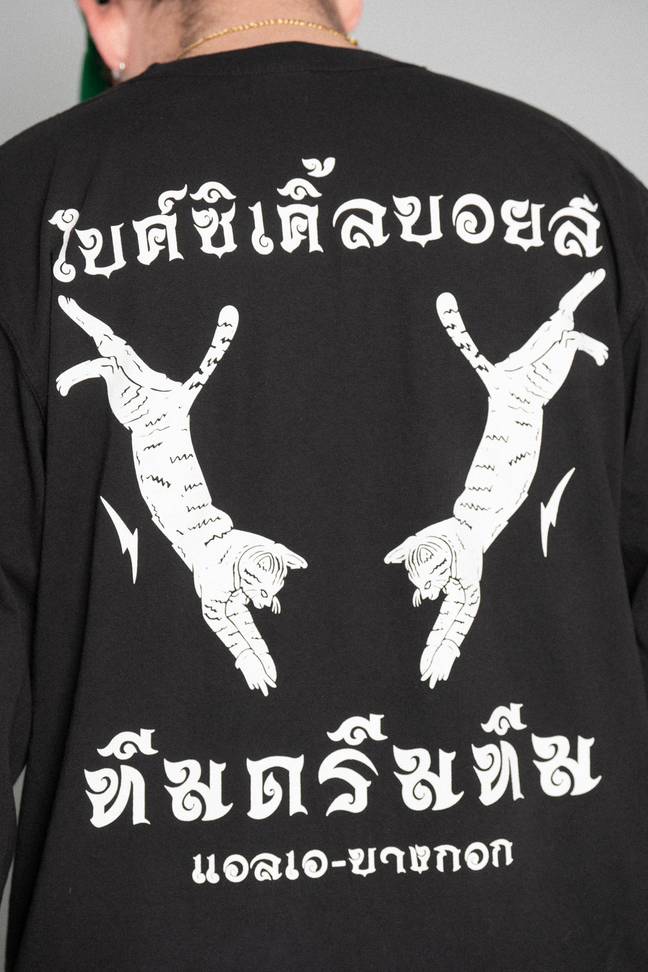 BB x TD Thai LS Tee Black