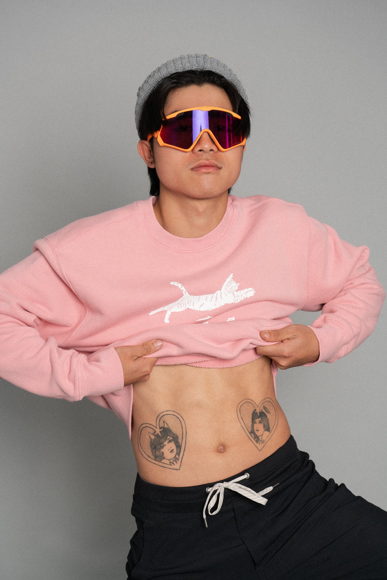 BB x TD Thai Crewneck Dusty Pink