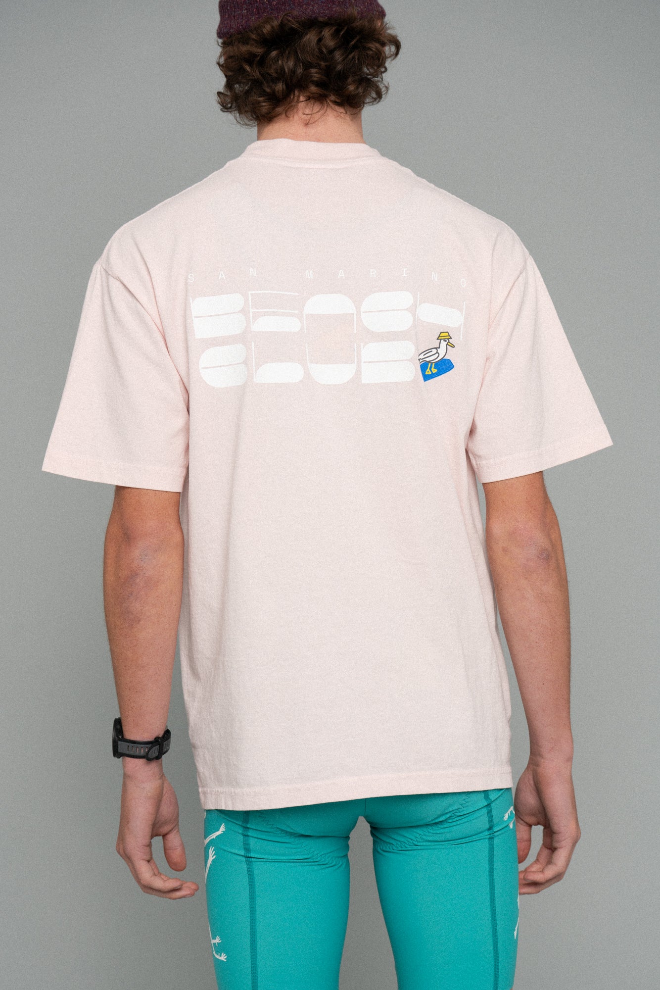 Beach Club Tee Dusty Pink