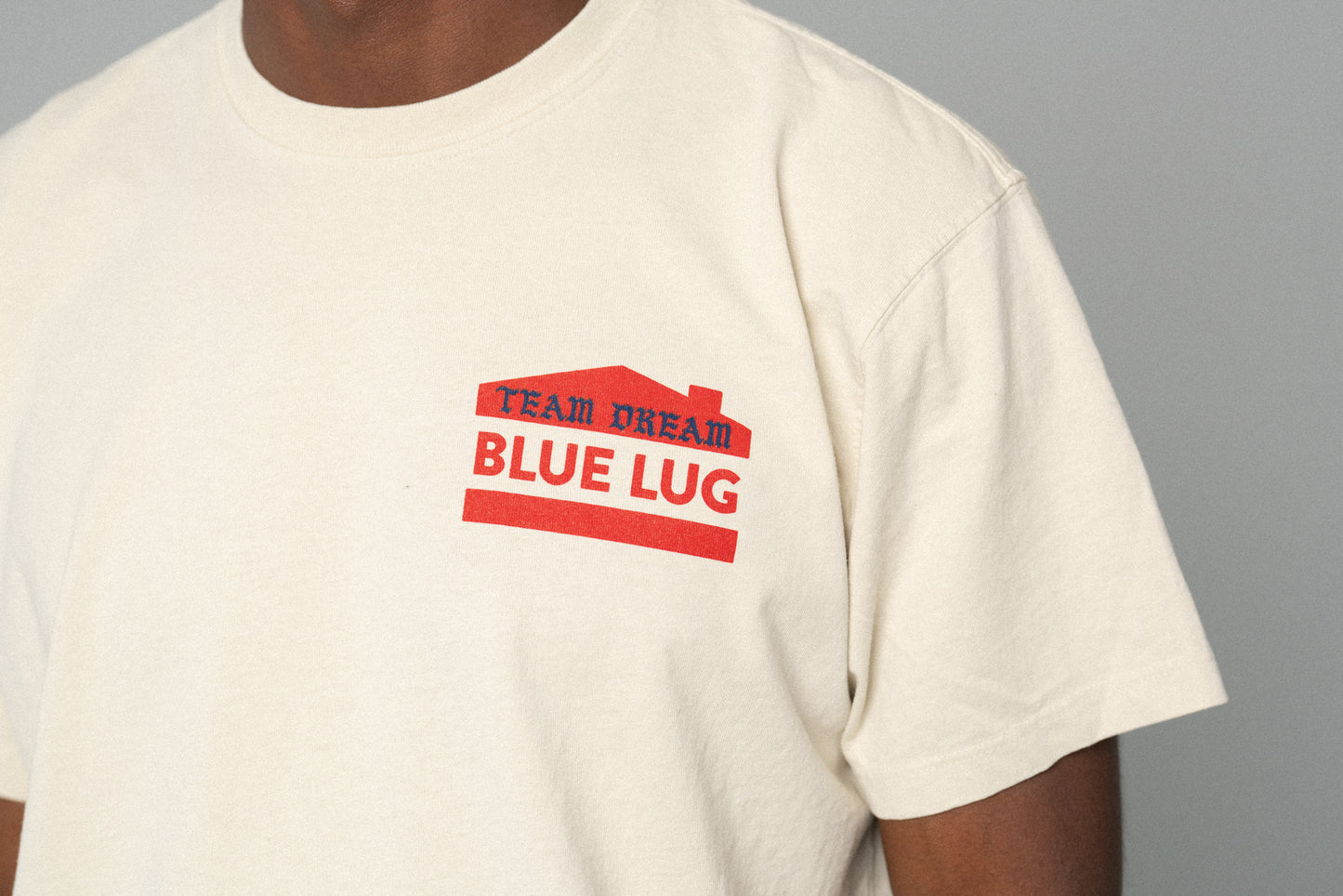 Blue Lug x TD Shop Tee Natural