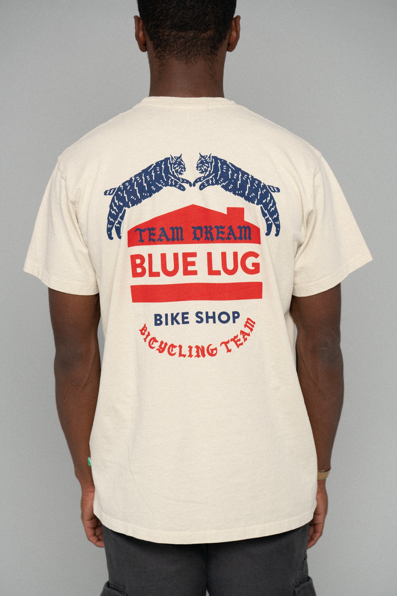 Blue Lug x TD Shop Tee Natural