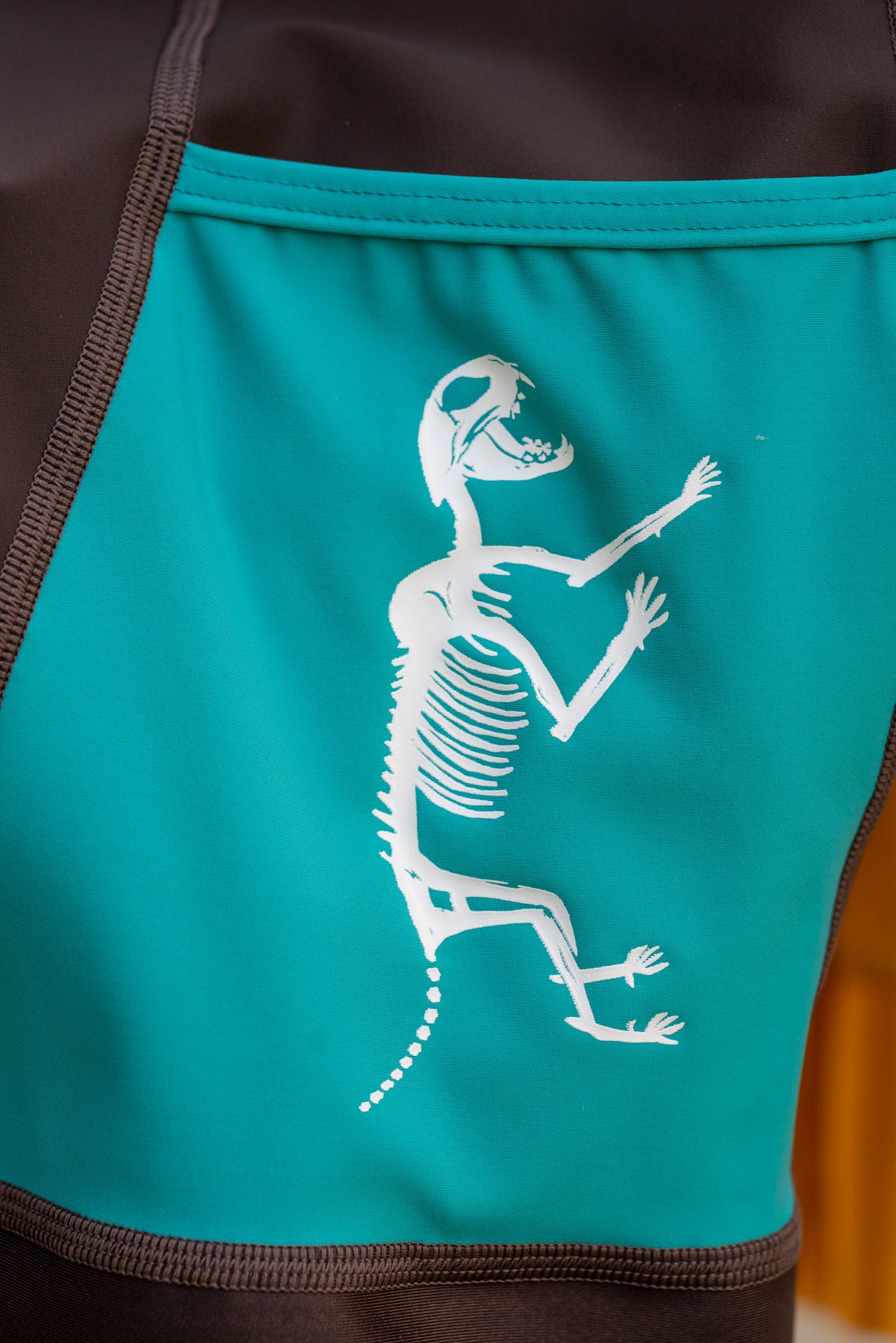 Men's über Pro Boney CARGO Bib Brown/Teal