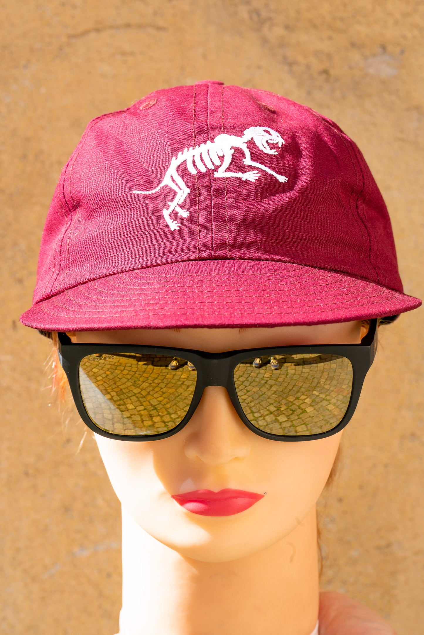 Boney Packable Cap Burgundy