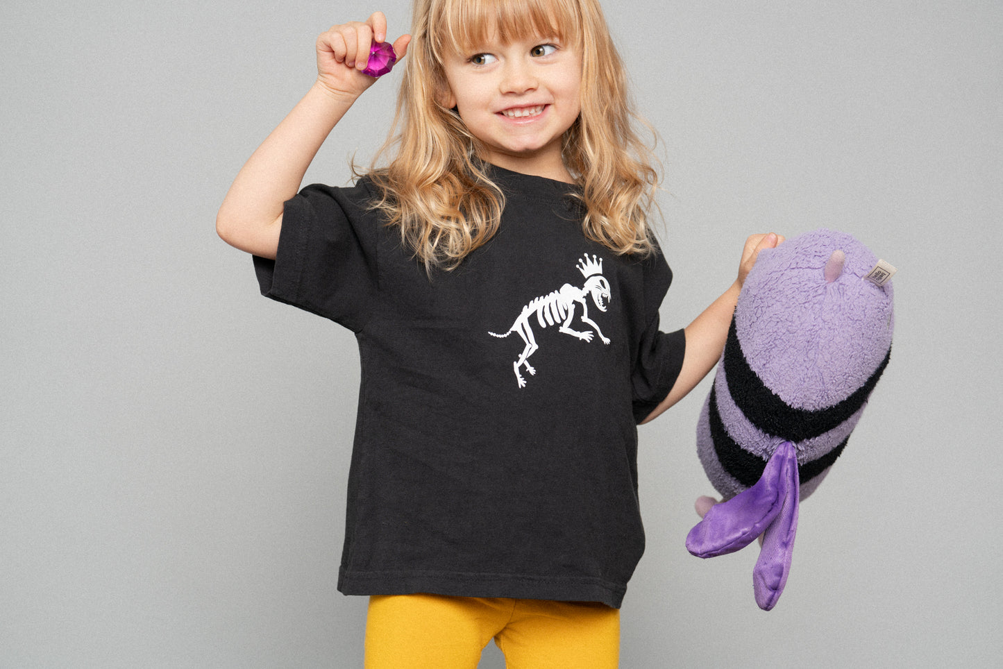 Lil Cubs Boney Tee Black