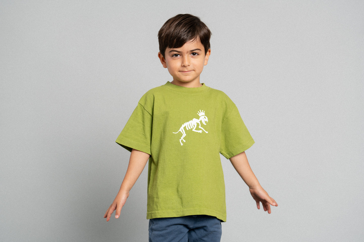 Lil Cubs Boney Tee Lime Green