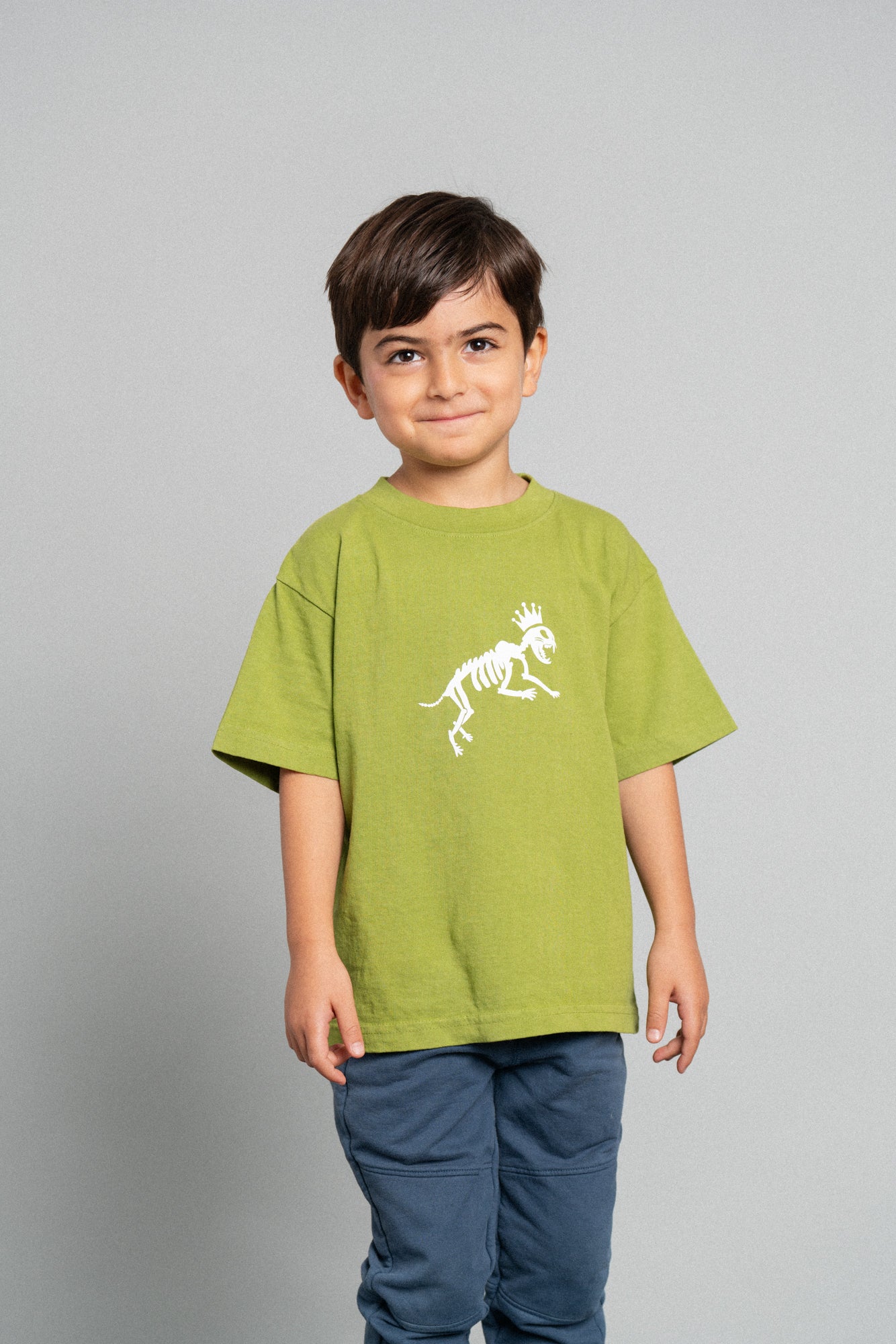 Lil Cubs Boney Tee Lime Green