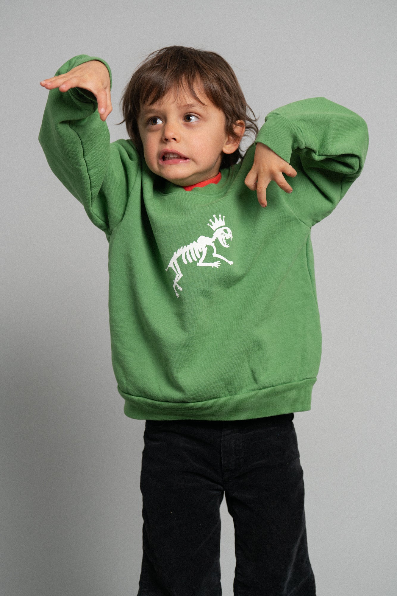 Lil Cubs Boney Crewneck Green