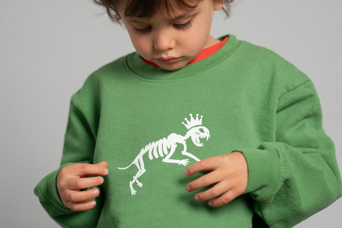 Lil Cubs Boney Crewneck Green