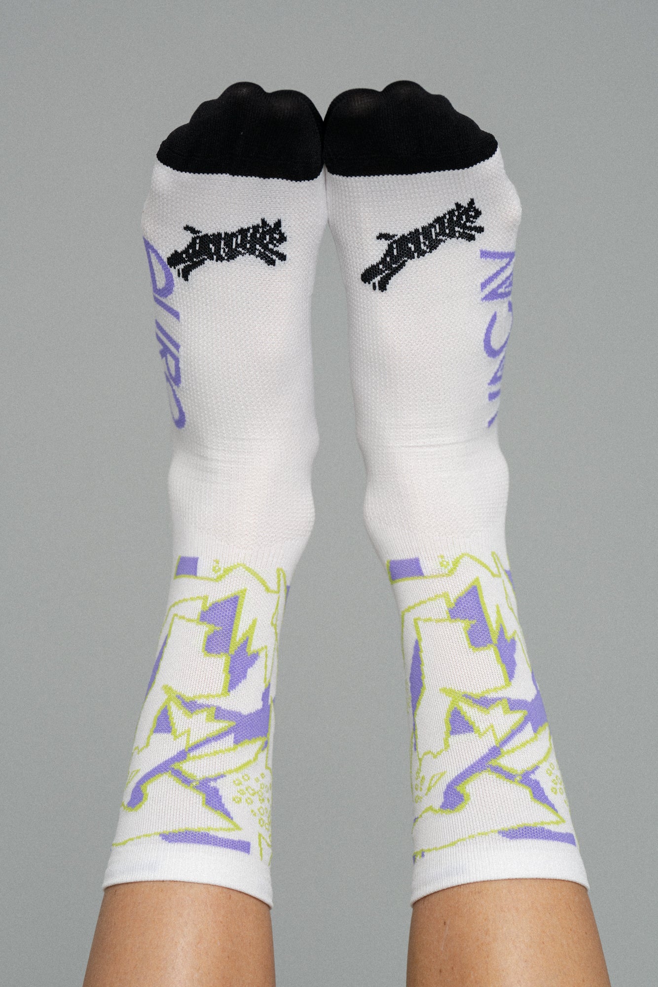 Razzle Dazzle Socks Purple/Green