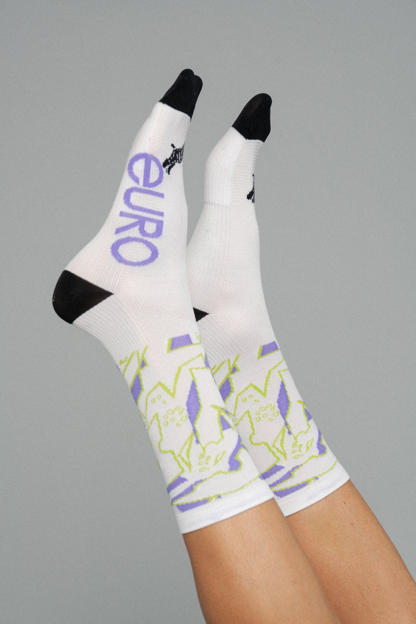 Razzle Dazzle Socks Purple/Green