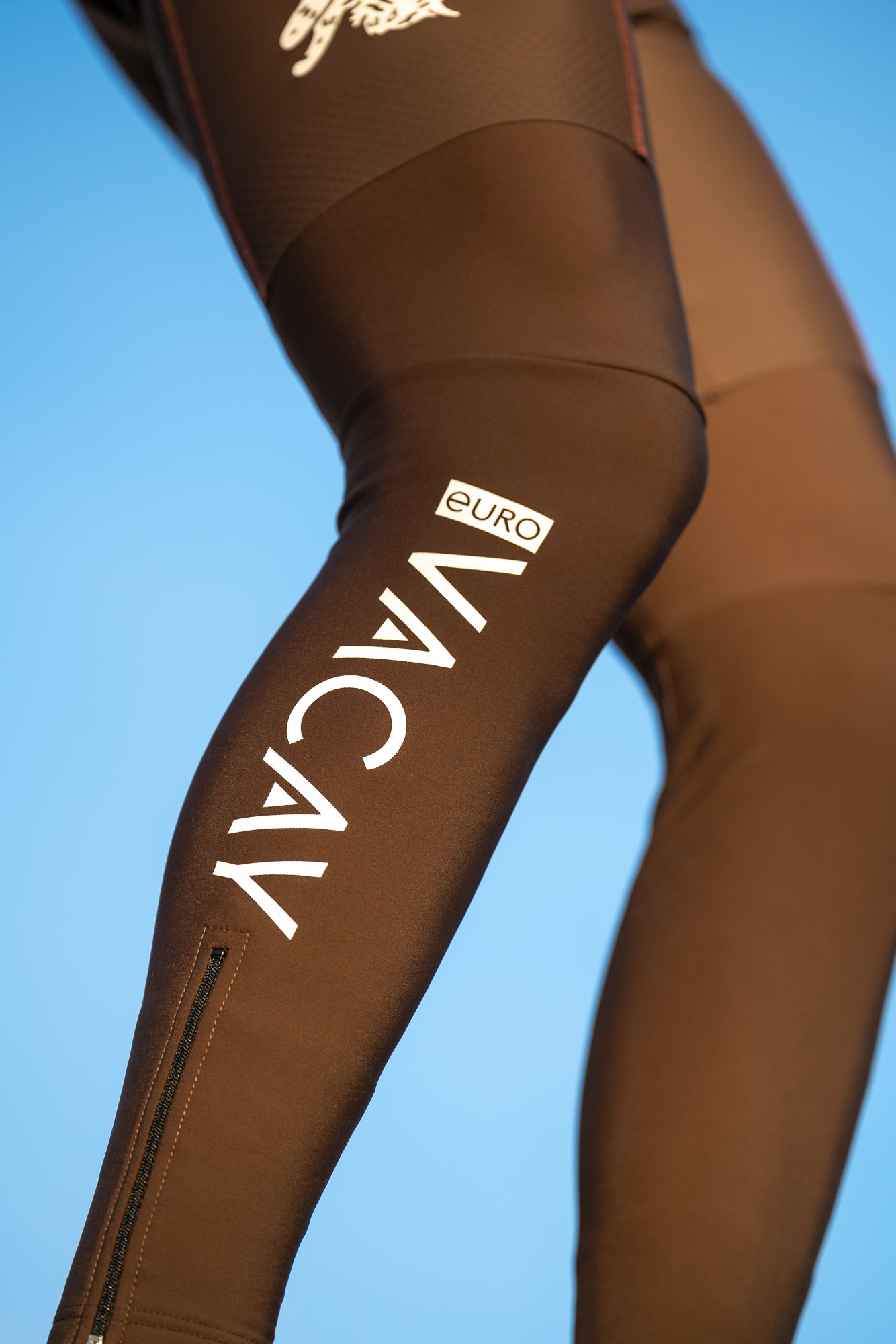 über Pro ERGO Leg Warmers Brown