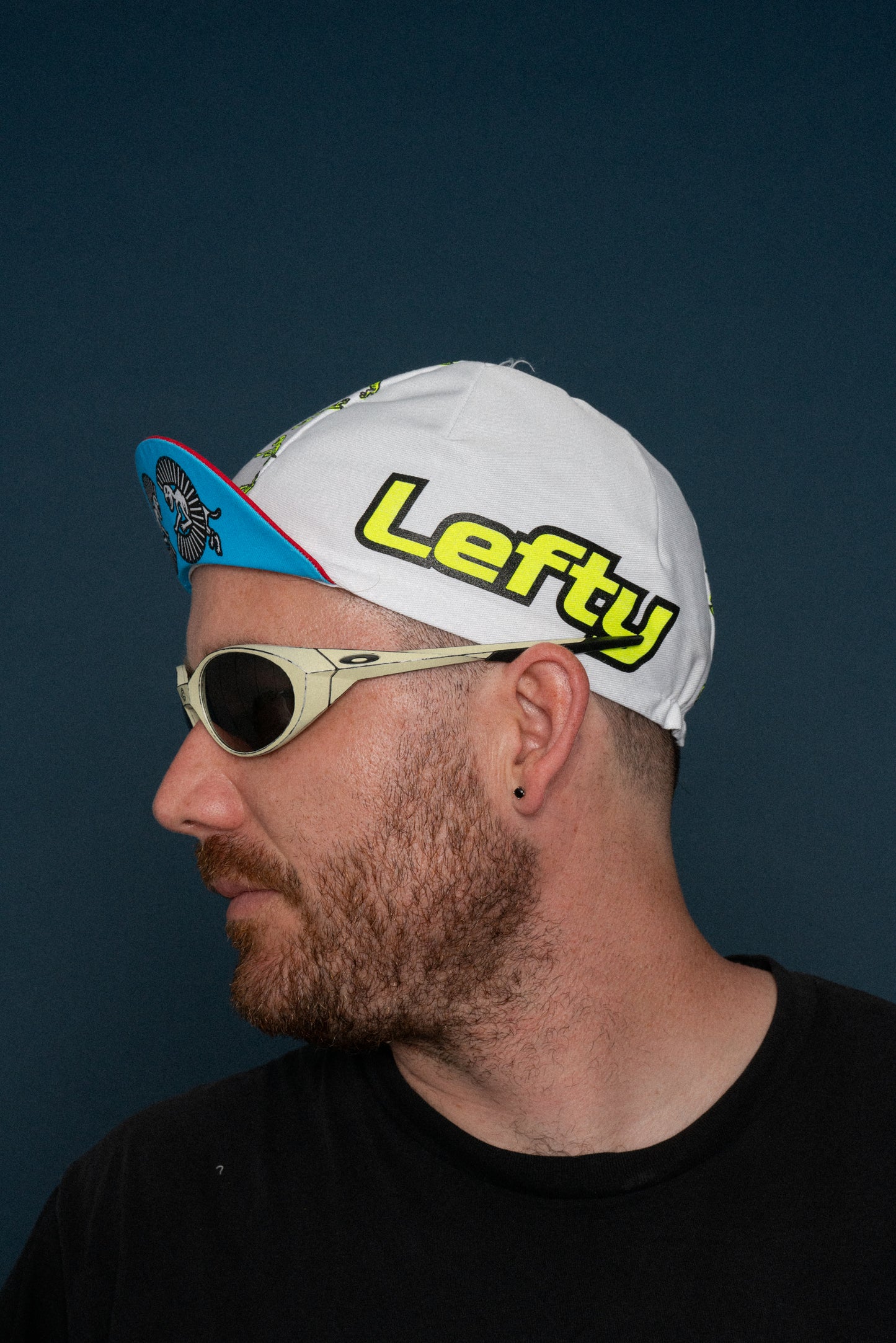 Righty Lefty Three Panel Cycling Cap