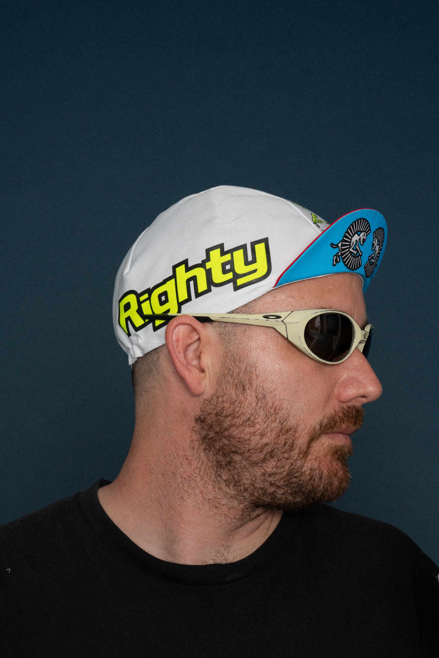 Righty Lefty Three Panel Cycling Cap