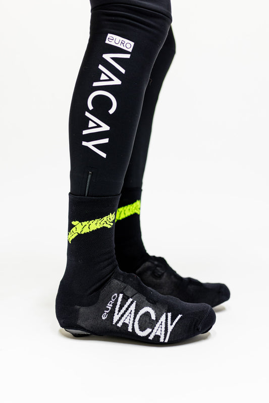 euroVACAY Shoe Cover Black/Hi-Vis Yellow