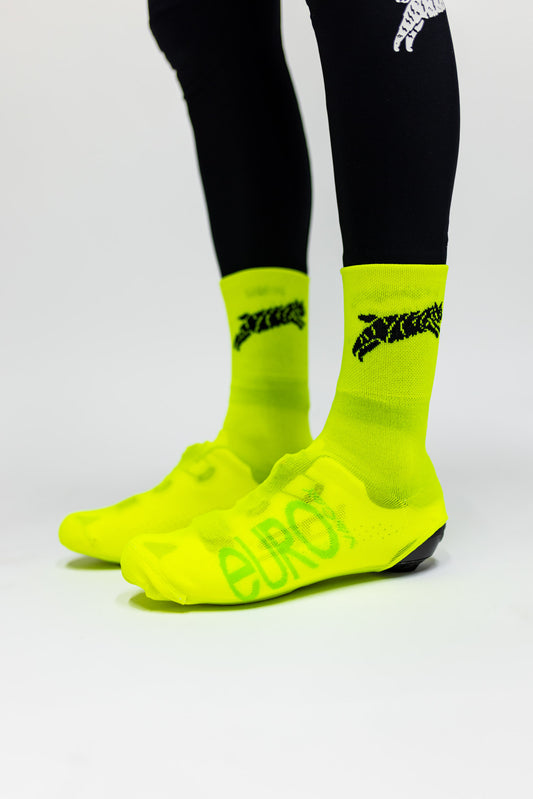 euroVACAY Shoe Cover Hi-Vis Yellow/Black