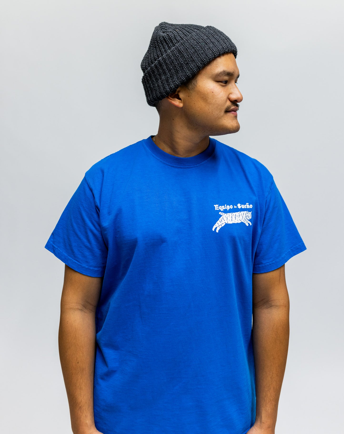Classic Fit Gatito Gordito Tee Royal