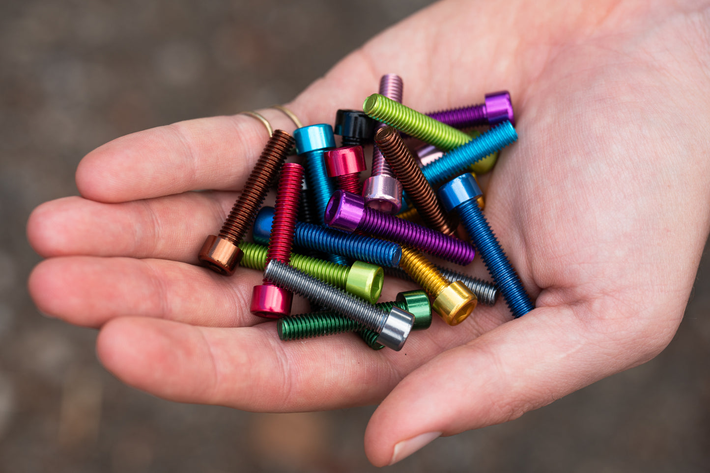 Anodized Stem Cap Bolts