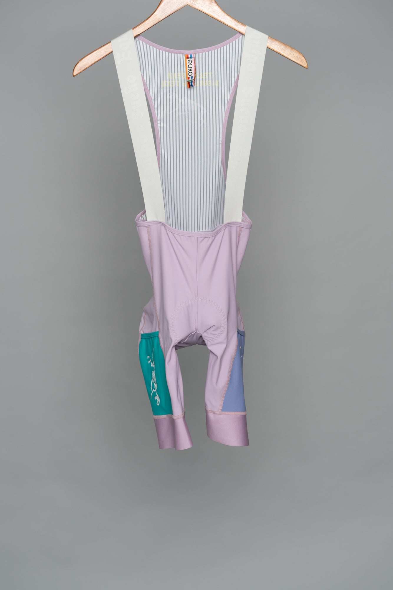 Men's über Pro Boney CARGO Bib Soft Pink/Teal