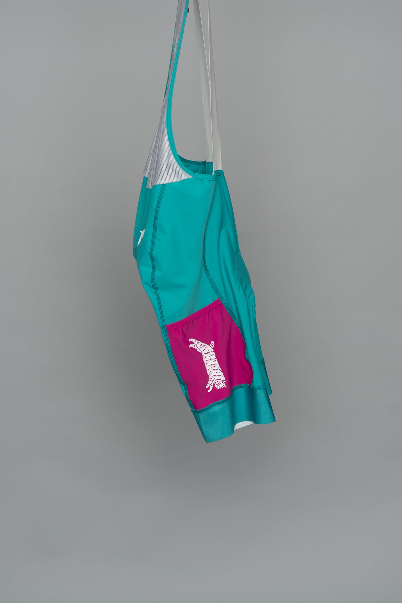 Men's über Pro CARGO Bib Teal/Magenta