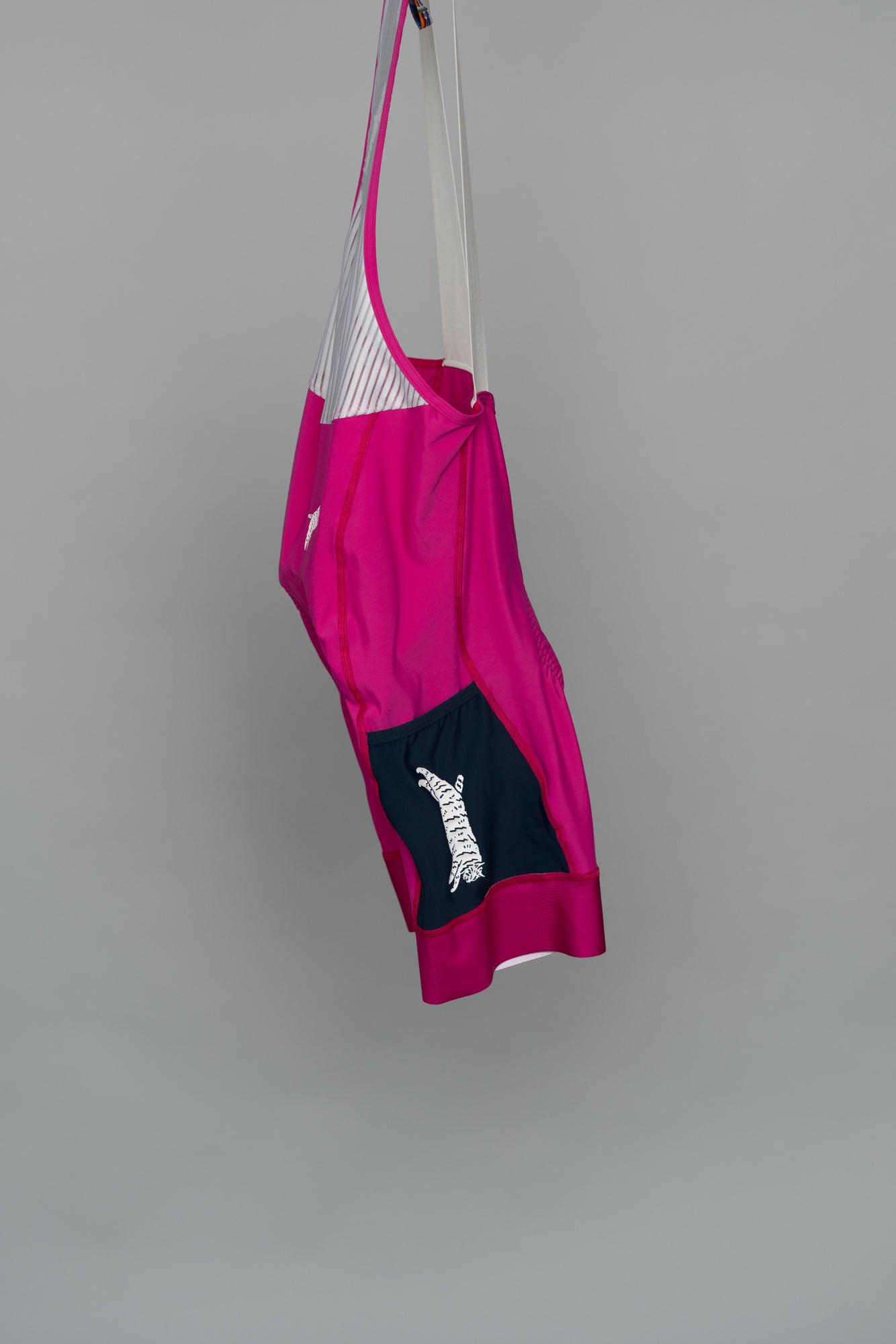 Men's über Pro CARGO Bib Magenta/Navy