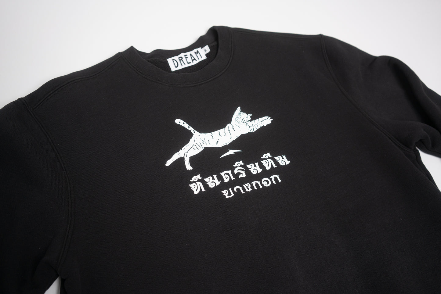 BB x TD Thai Crewneck Black