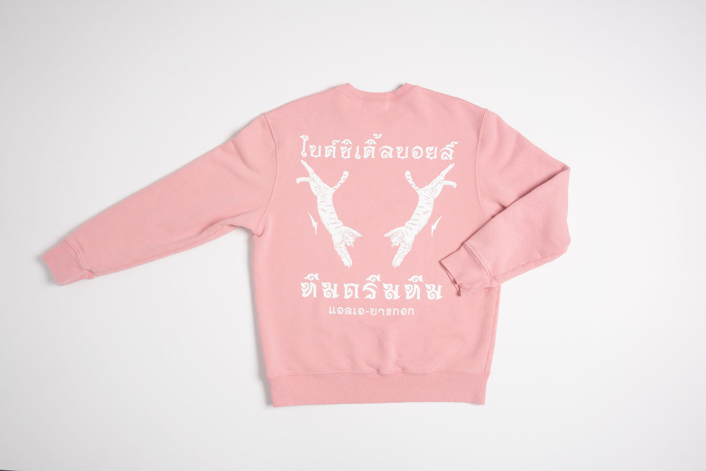 BB x TD Thai Crewneck Dusty Pink