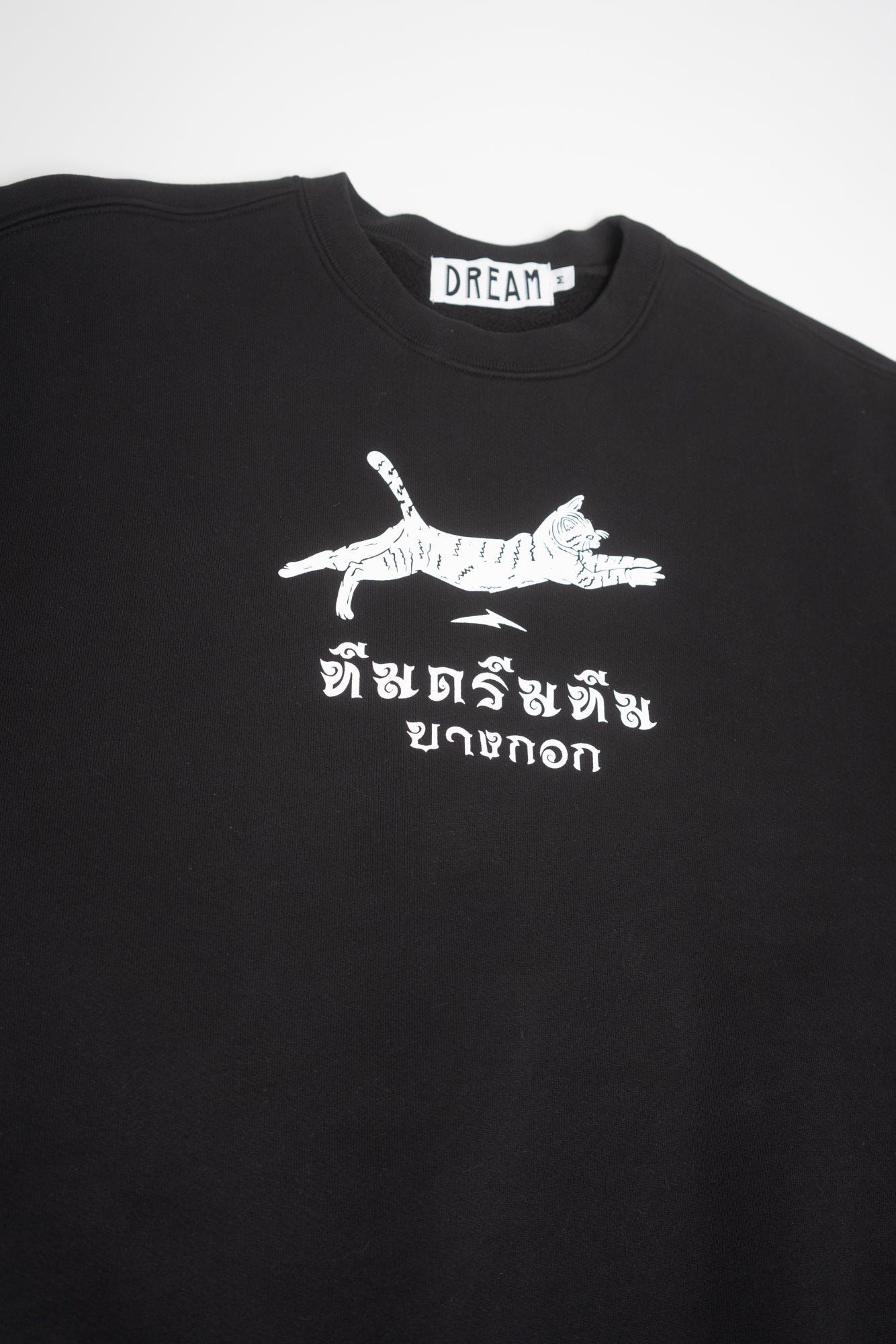 BB x TD Thai Crewneck Black