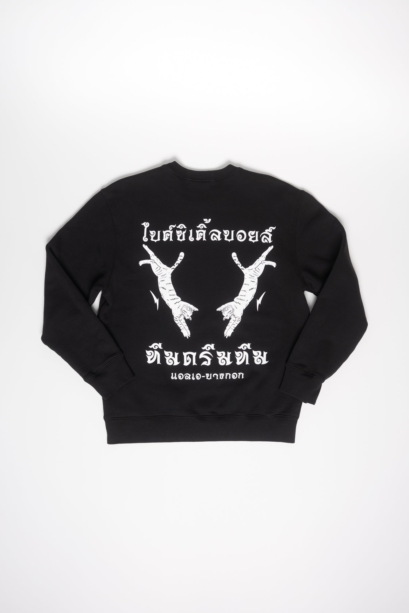 BB x TD Thai Crewneck Black