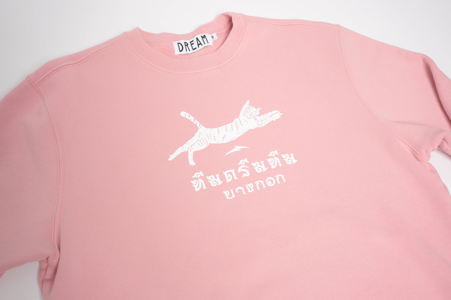 BB x TD Thai Crewneck Dusty Pink