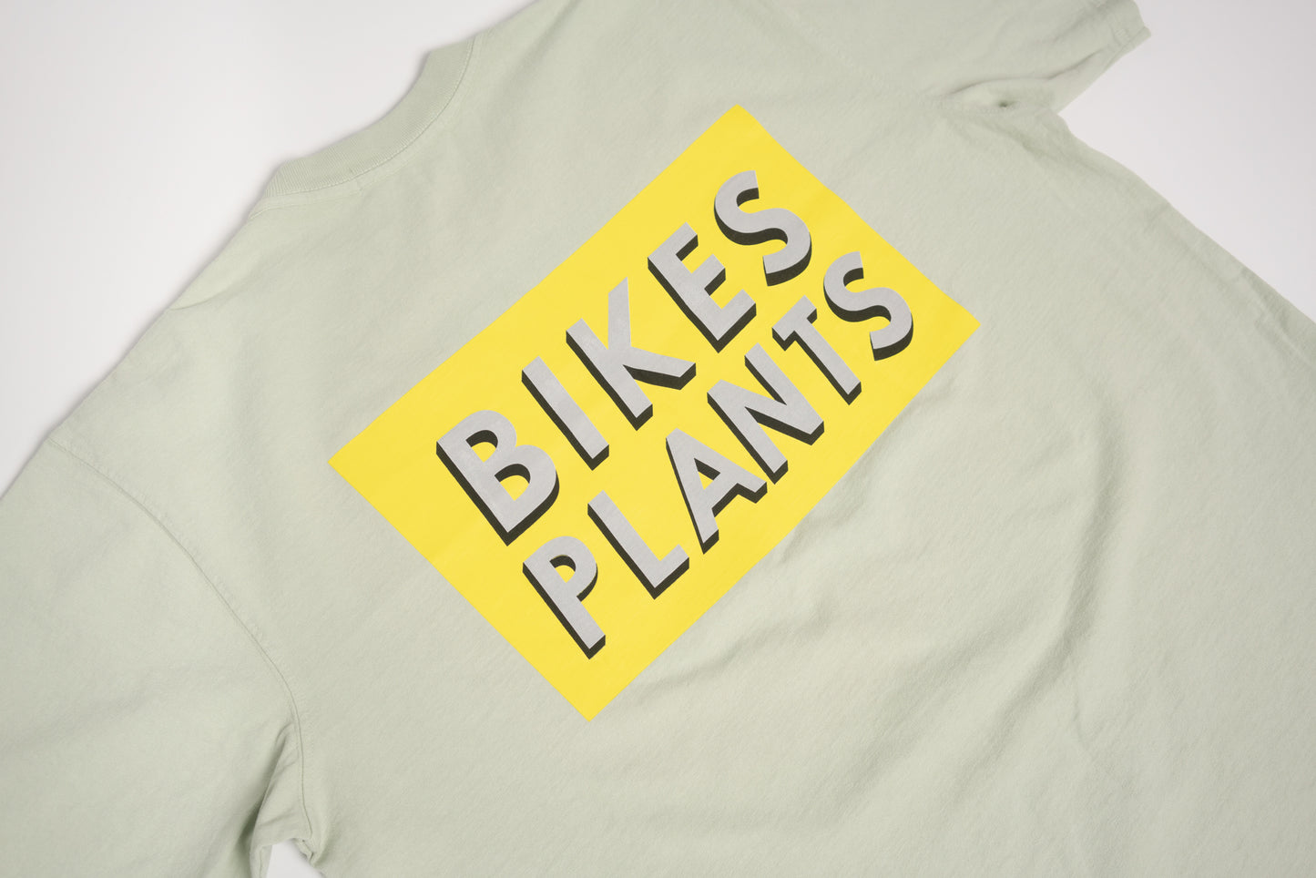 Classic Fit Bikes + Plants Tee Green