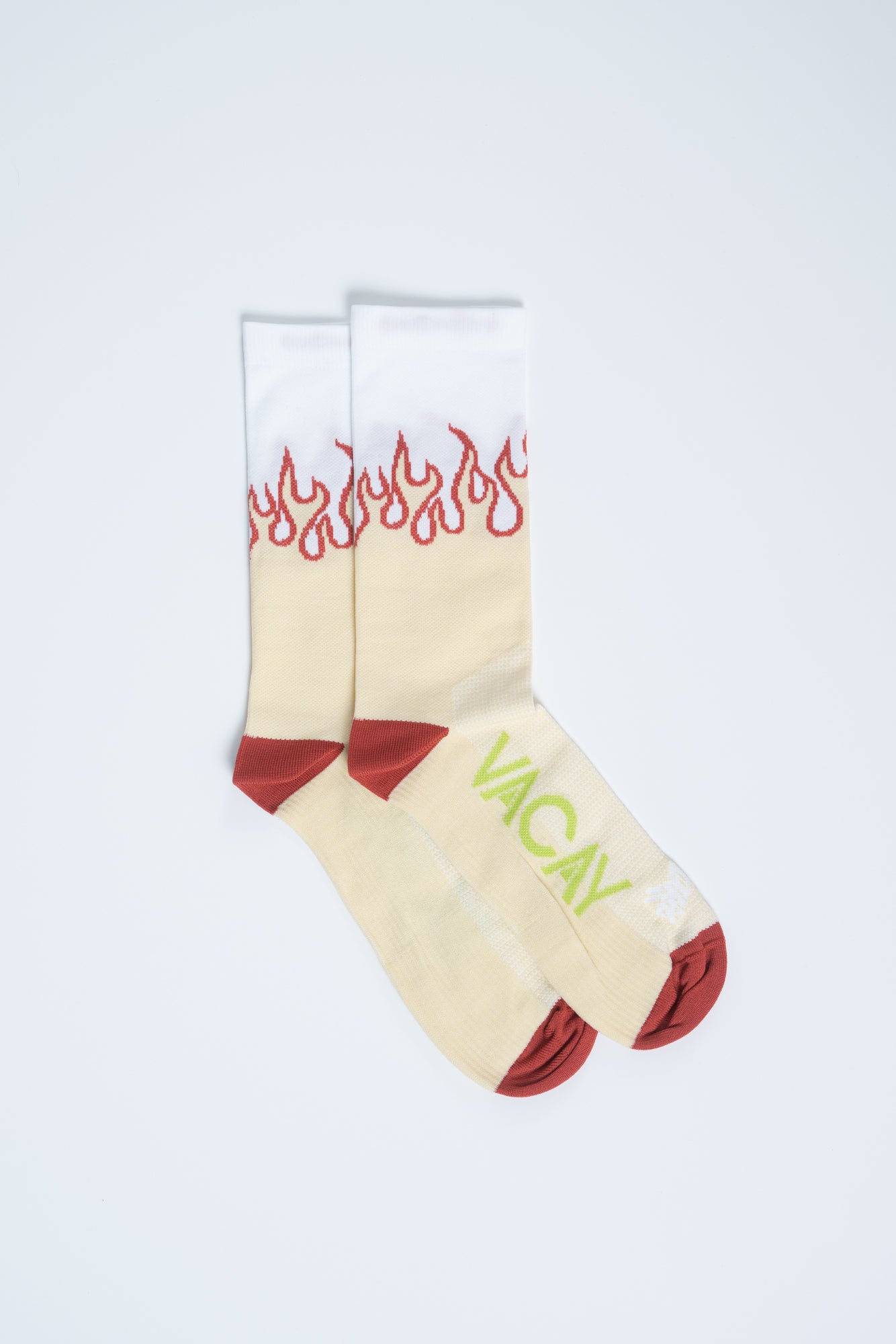 Flame Socks Lemon Meringue