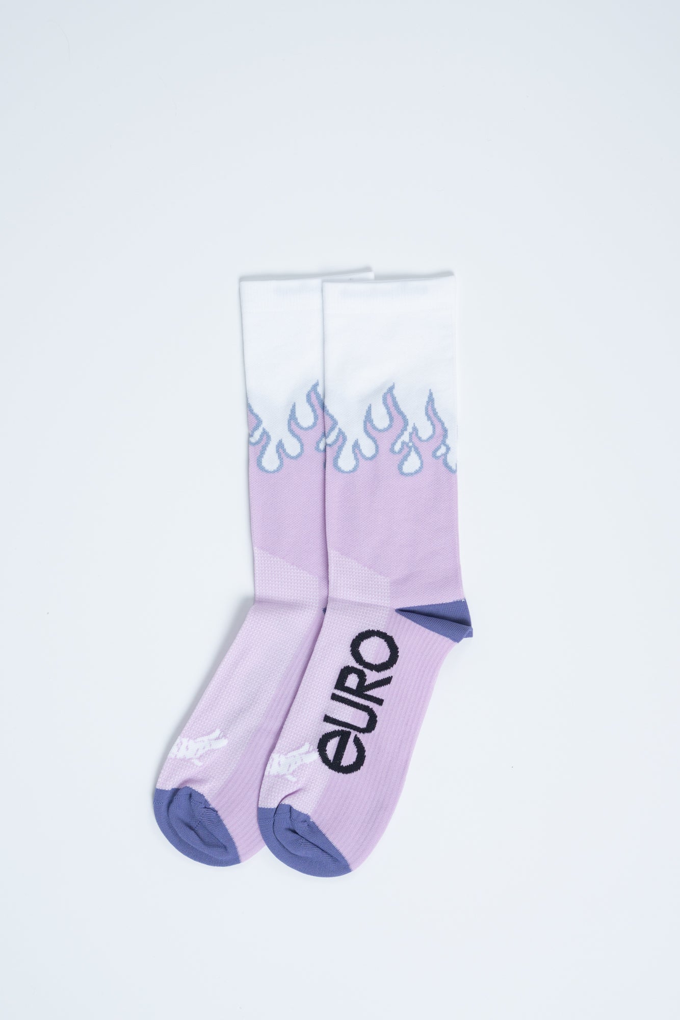 Flame Socks Purple