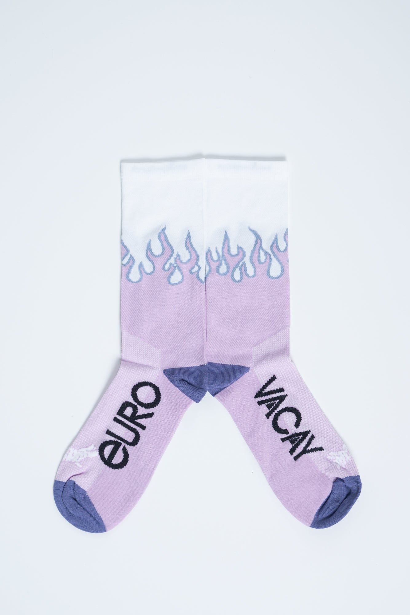 Flame Socks Purple