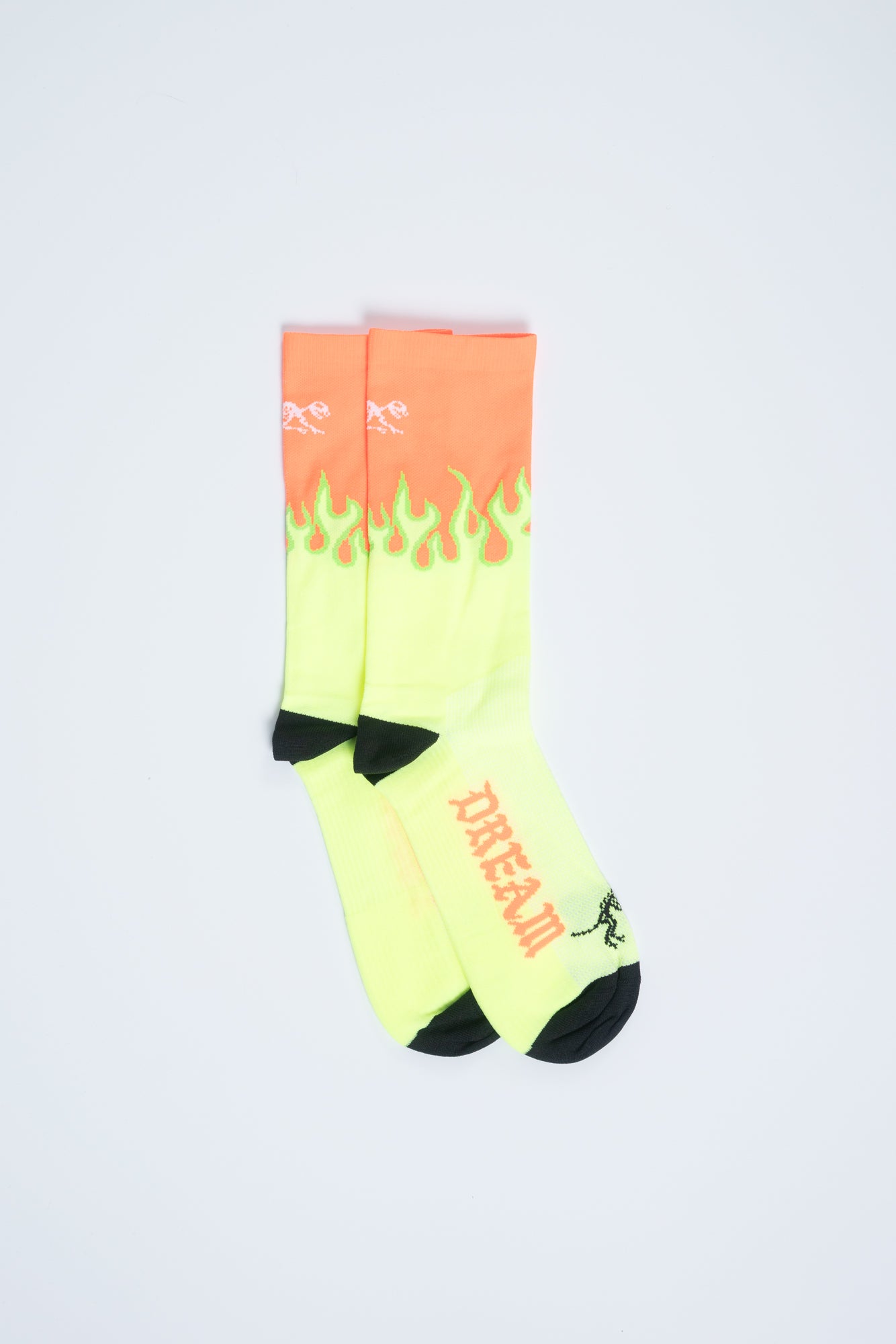 Hi-Vis Flame Socks Orange