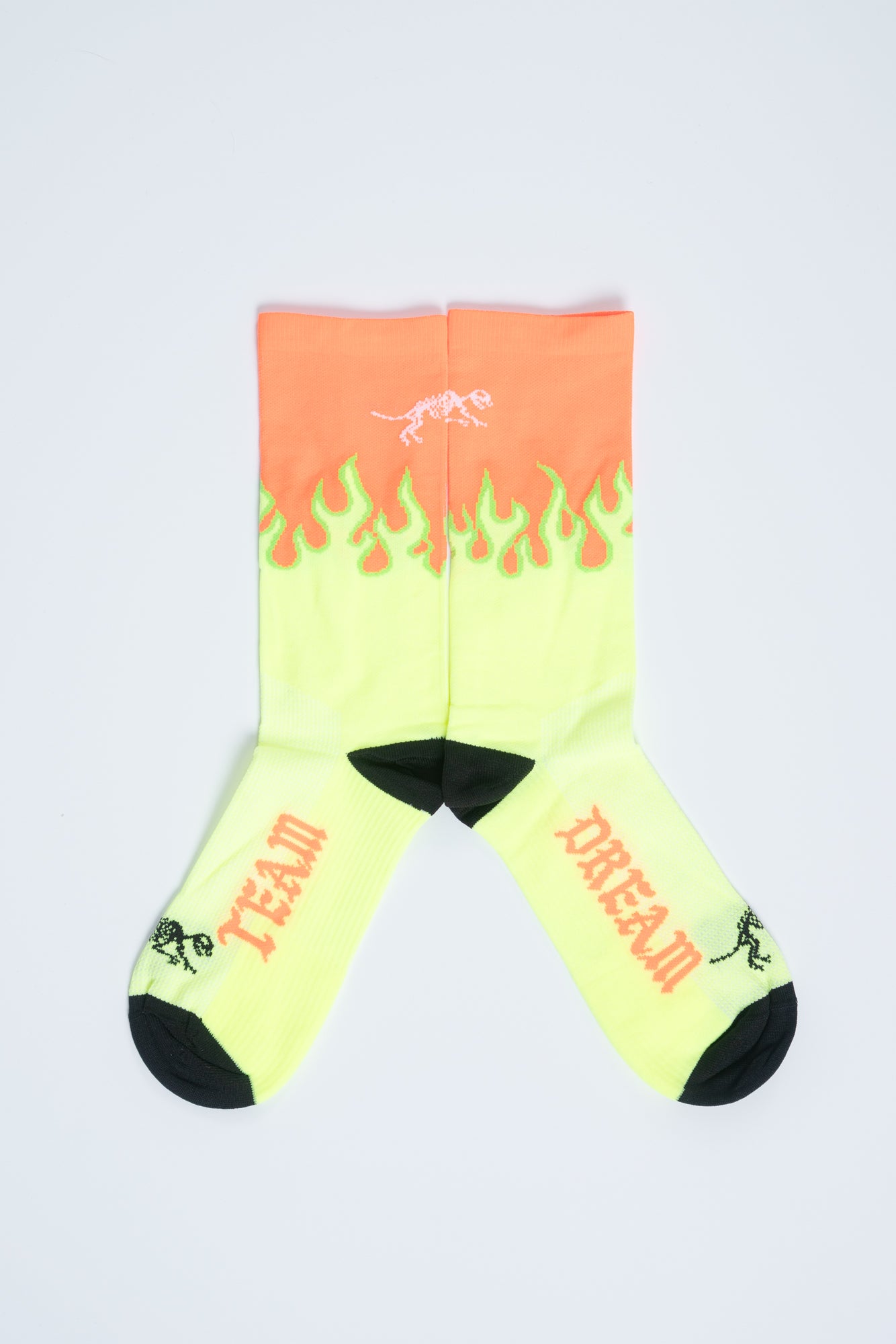 Hi-Vis Flame Socks Orange