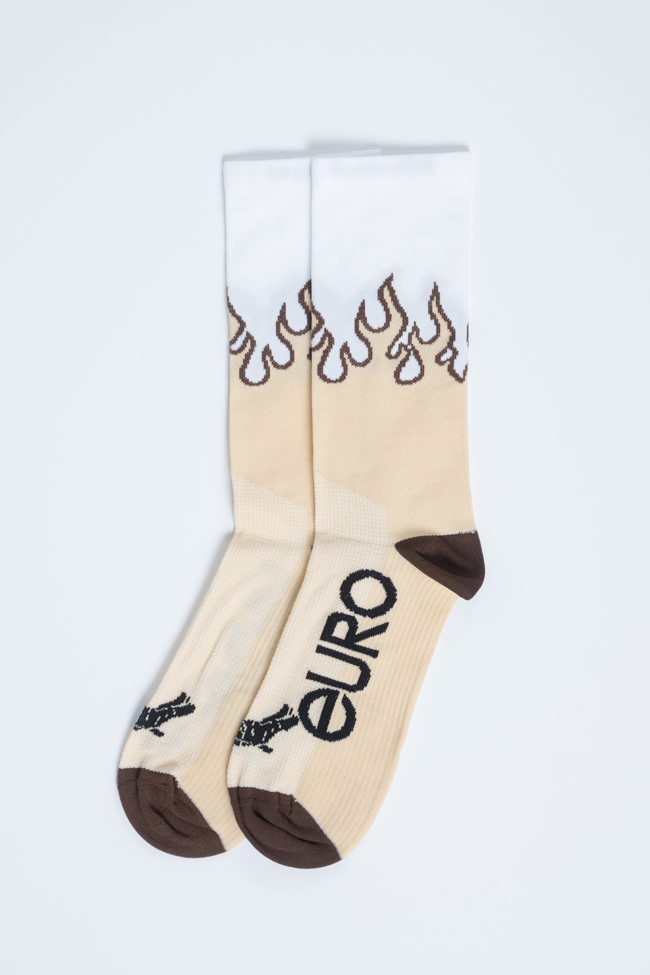 Flame Socks Tan